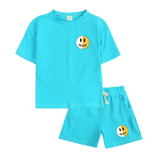 Drew T Shirt And Shorts Smiley Printed Children Set 1
