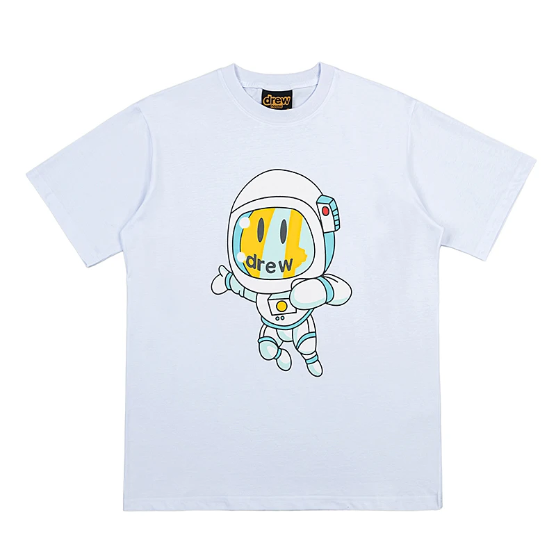 Drew Alien Smiley Printed t shirt 1 Drew Alien Smiley Printed t shirt 1