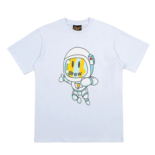 Drew Alien Smiley Printed t shirt 1