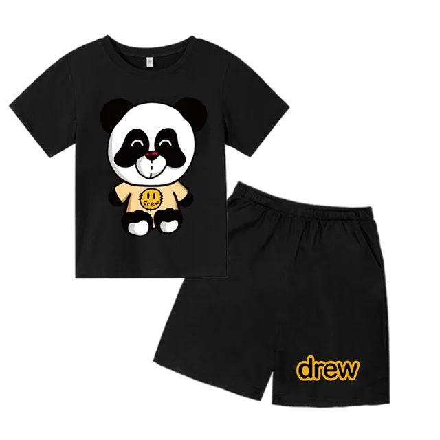 Justin Bieber Drew House Print Cute Charming Baby shorts t shirt 2
