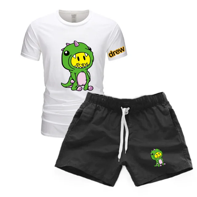 Drew Brand Sportswear Shorts Set Short Sleeve 1