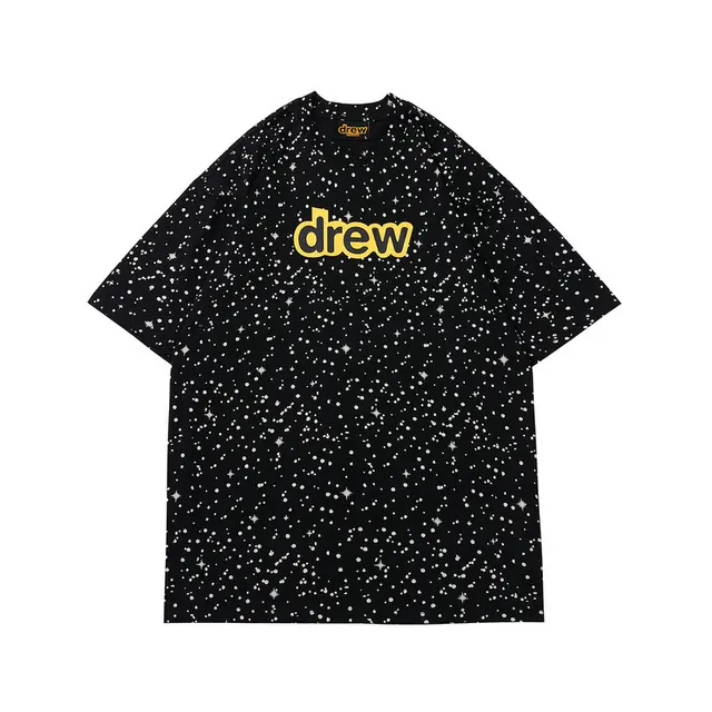 Drew O-neck Oversize Black T-shirt 1