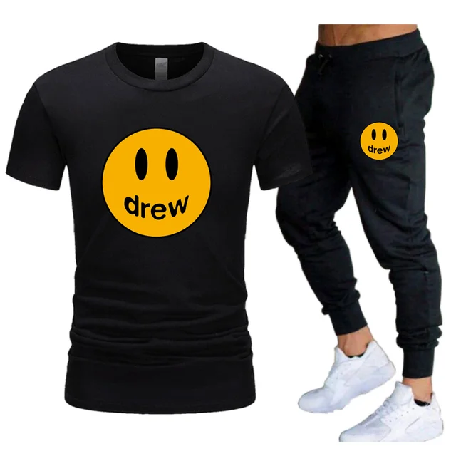 Drew Short Sleeved workout T Shirt And Trouser 1
