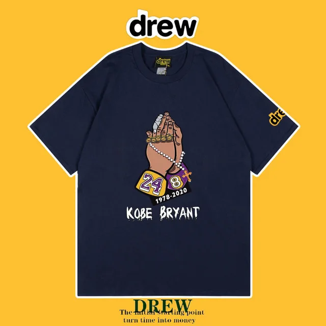 Drew KOBE BRYANT Printed t shirt 1