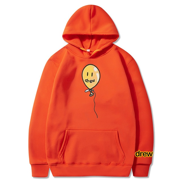 Drew Balloon Smiley Printed Long Hoodie 1